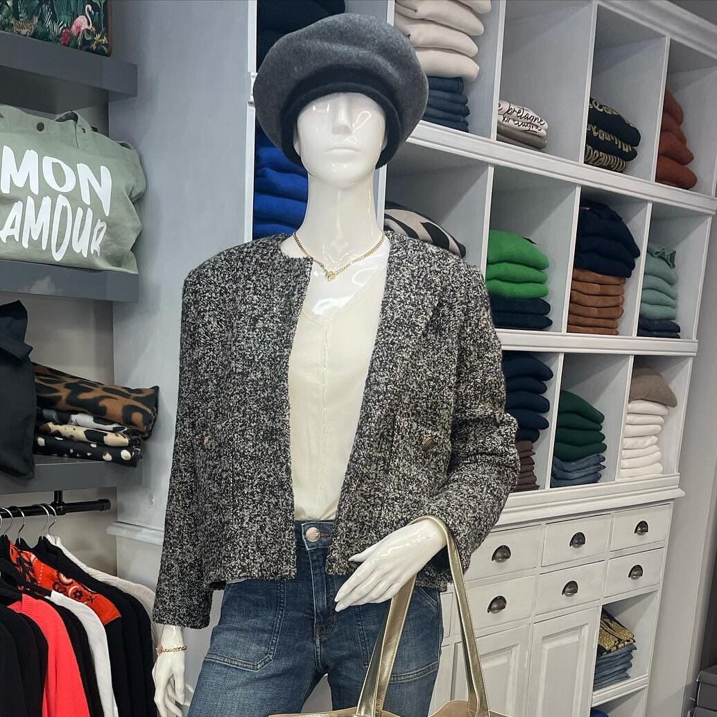 Boutique 7 Bis Histoire de Mode - Pont-Aven - Veste Grise Viliam