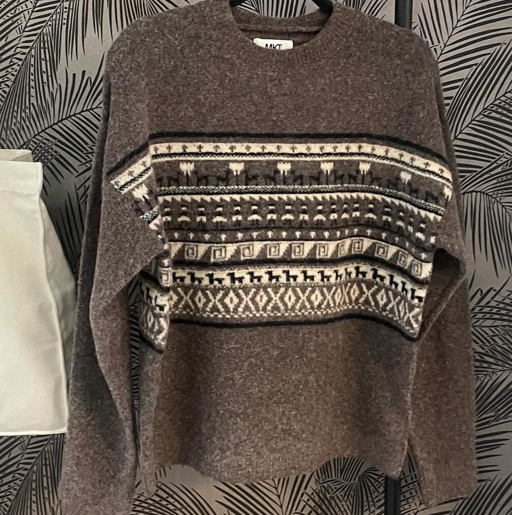 Boutique 7 Bis Histoire de Mode - Pont-Aven - Pull Marron Kysha