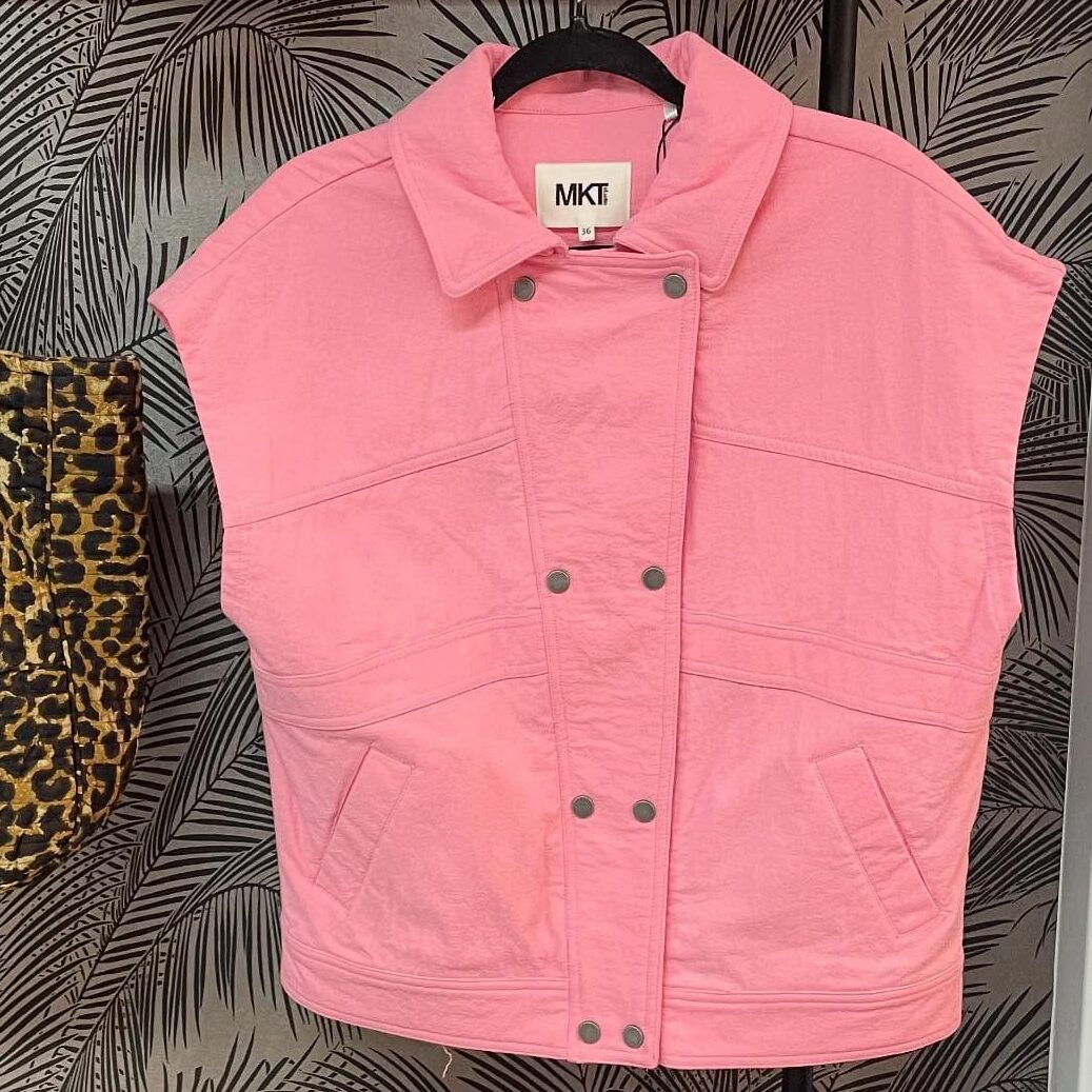Boutique 7 Bis Histoire de Mode - Pont-Aven - Veste Rose Winona