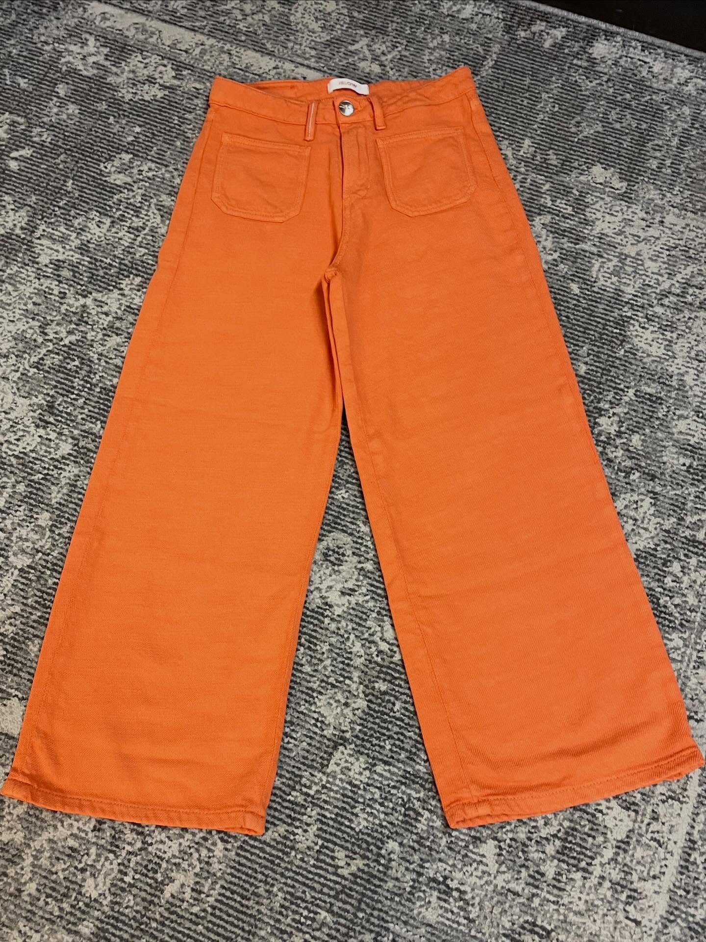 Boutique 7 Bis Histoire de Mode - Pont-Aven - Pantalon Orange Melvil